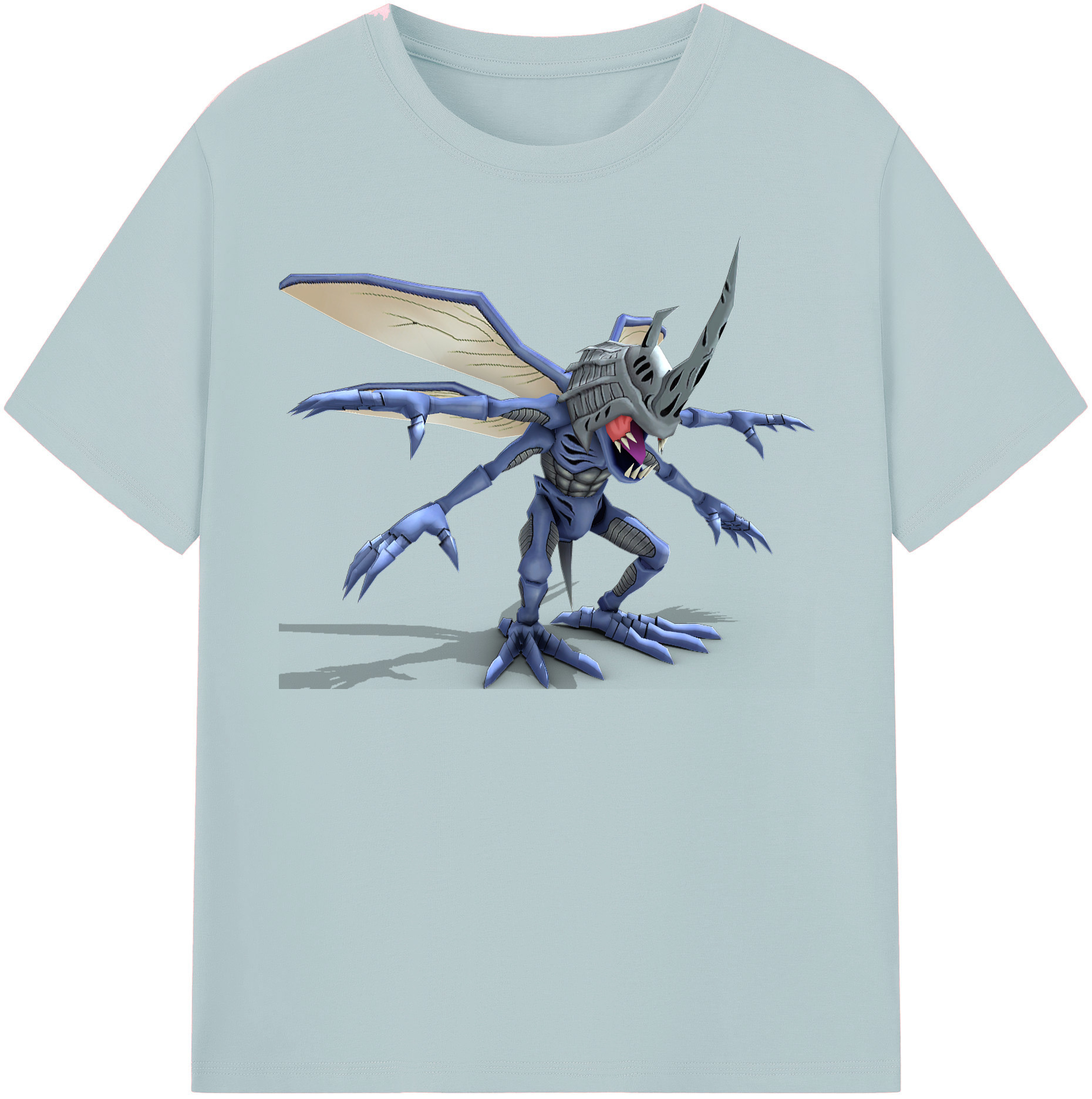 （画像用） Digimon デジタルモンスター/デジモン 綿100％半袖Tシャツ（フロントプリント）